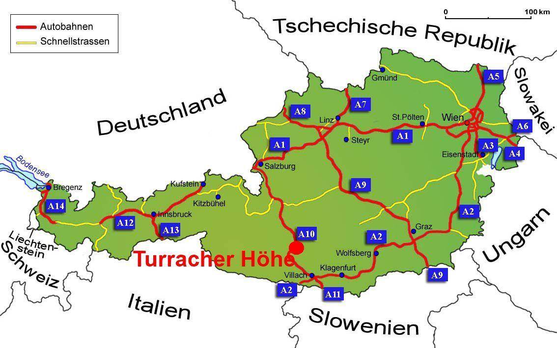 oesterreich_autobahnen mit Turracher Höhe