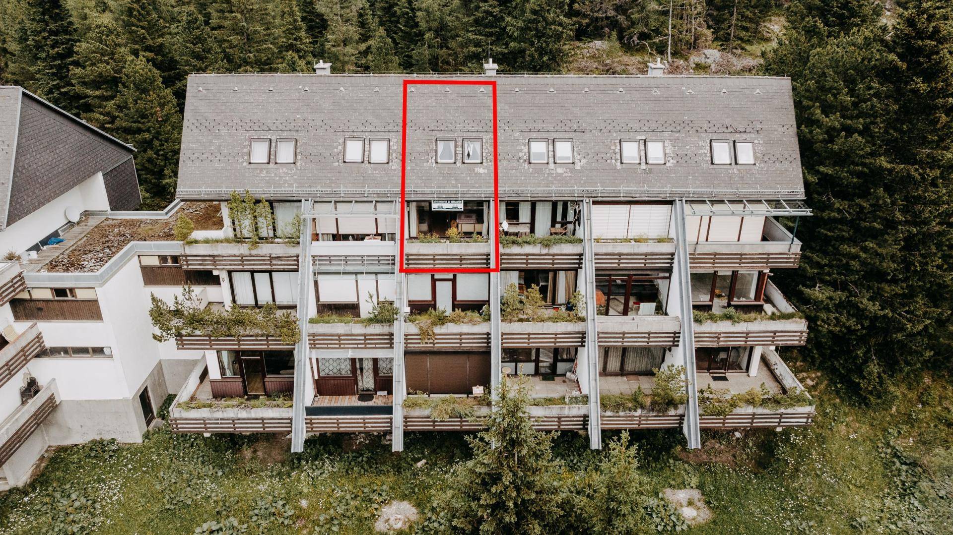 Lage der Wohnung im Gebäude