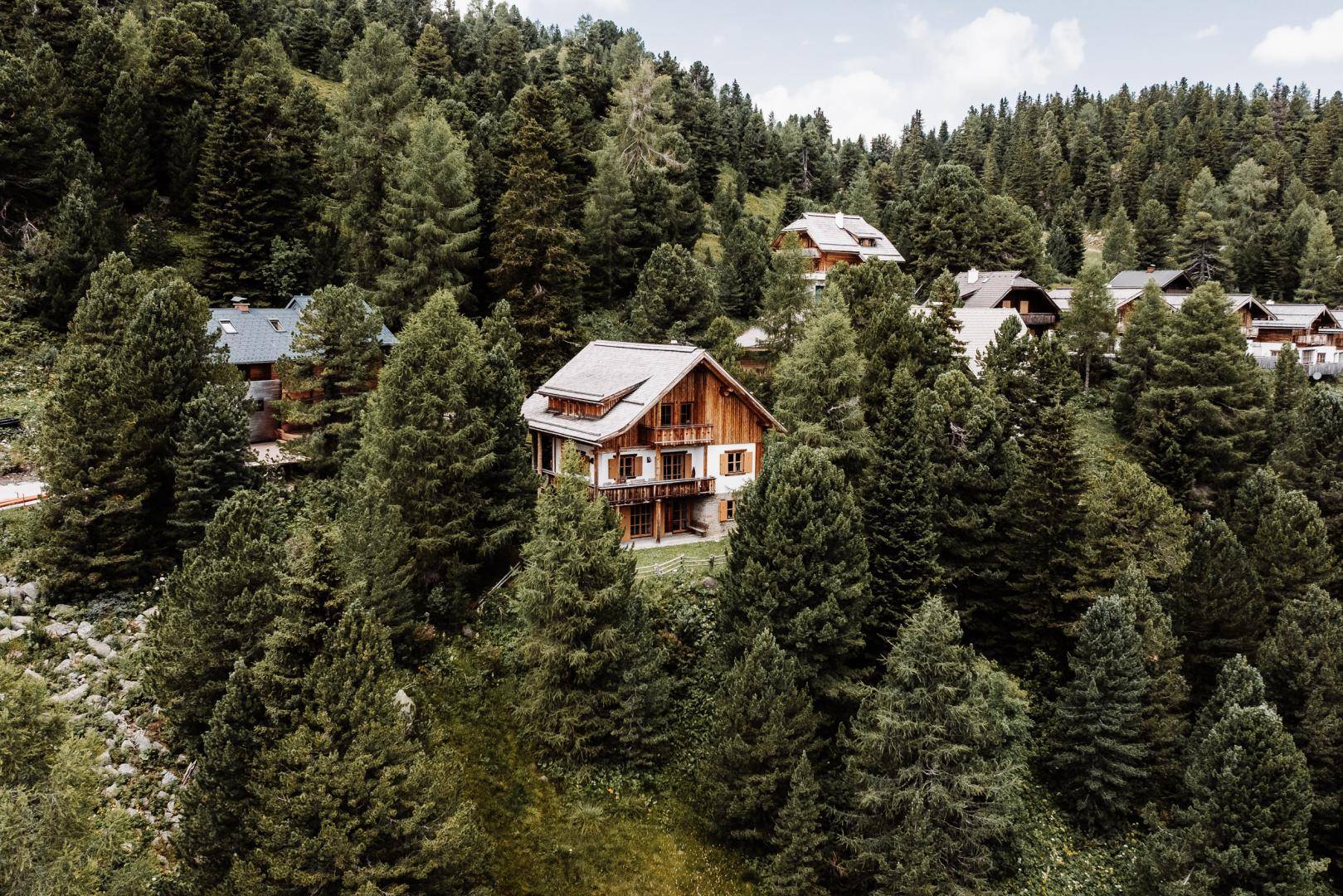 Versteckte Lage über dem Hochmoor