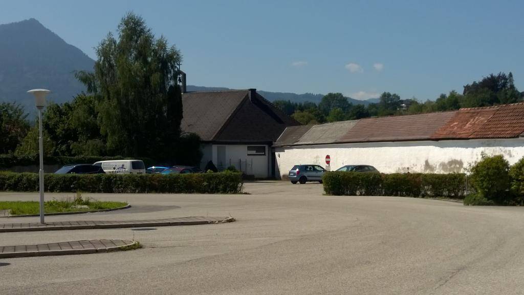 Parkfläche in unmittelbarer Nähe