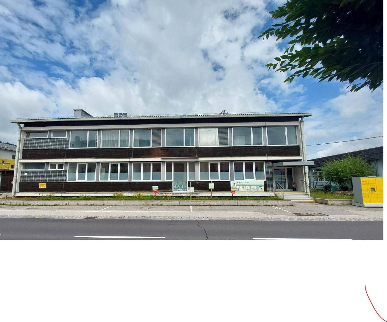 Ansicht von der Straße