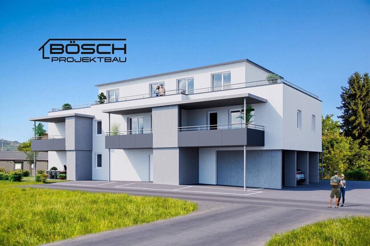 Gaißau Flurweg mit Logo Aussen
