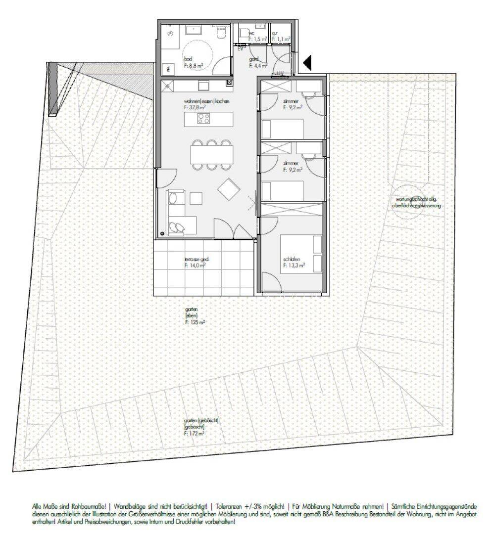 Grundrissplan Top 01 (EG)