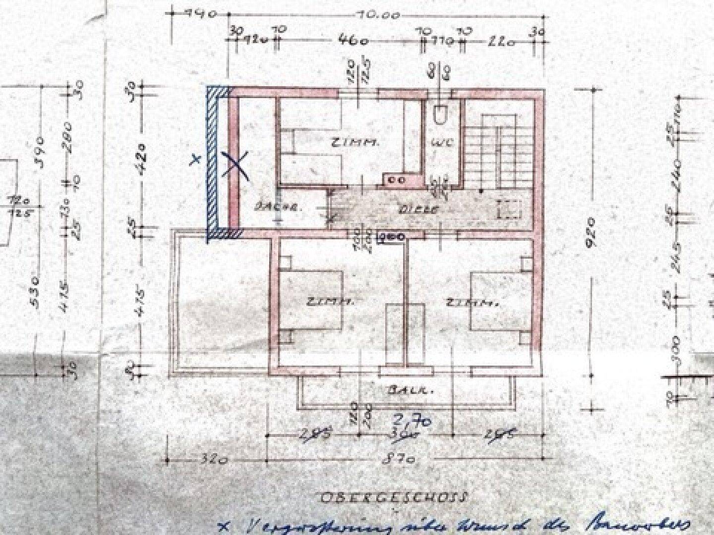 Grundriss OG