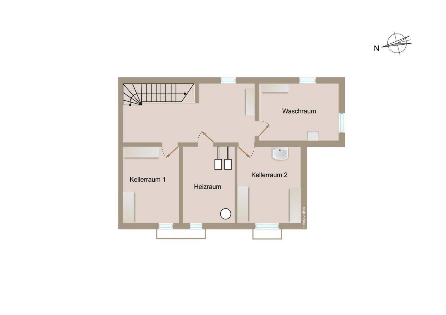 Grundrissplan KG