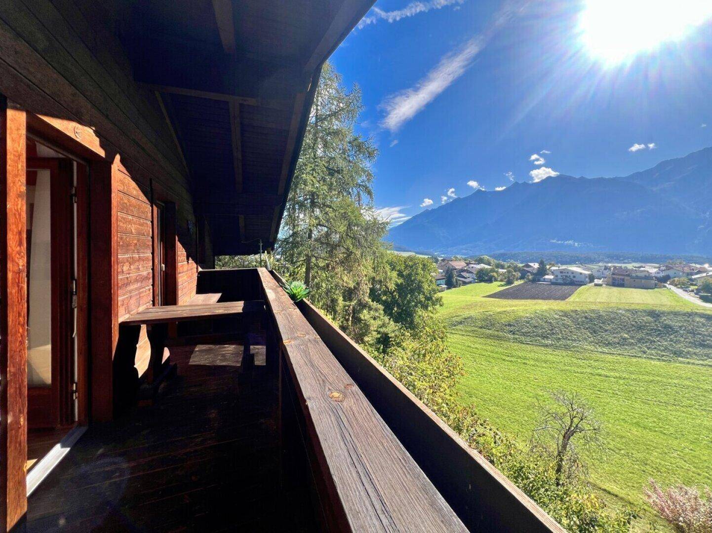 Balkon nach Süden