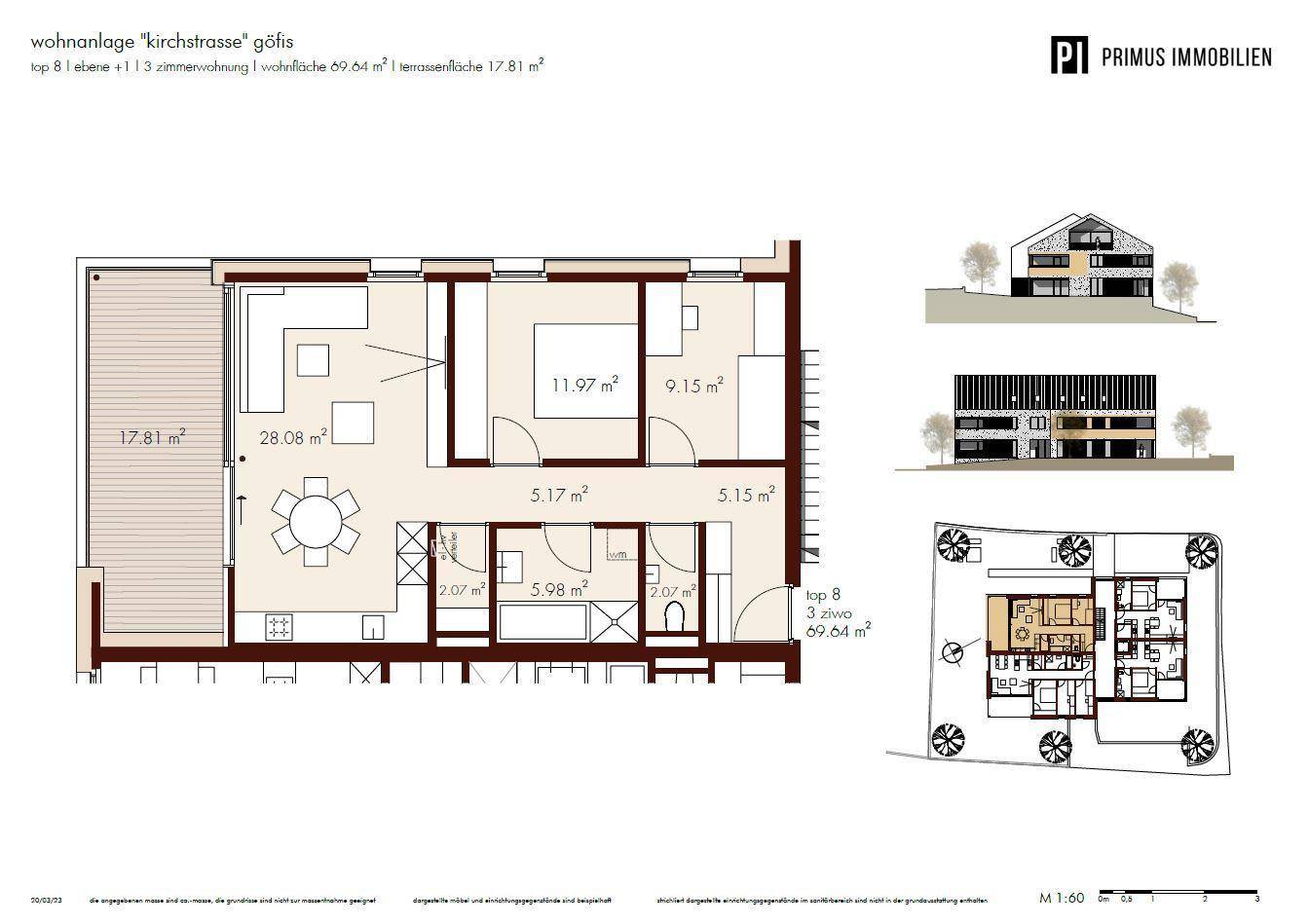 neue 3-Zimmerwohnung mit Terrasse - Vista 6