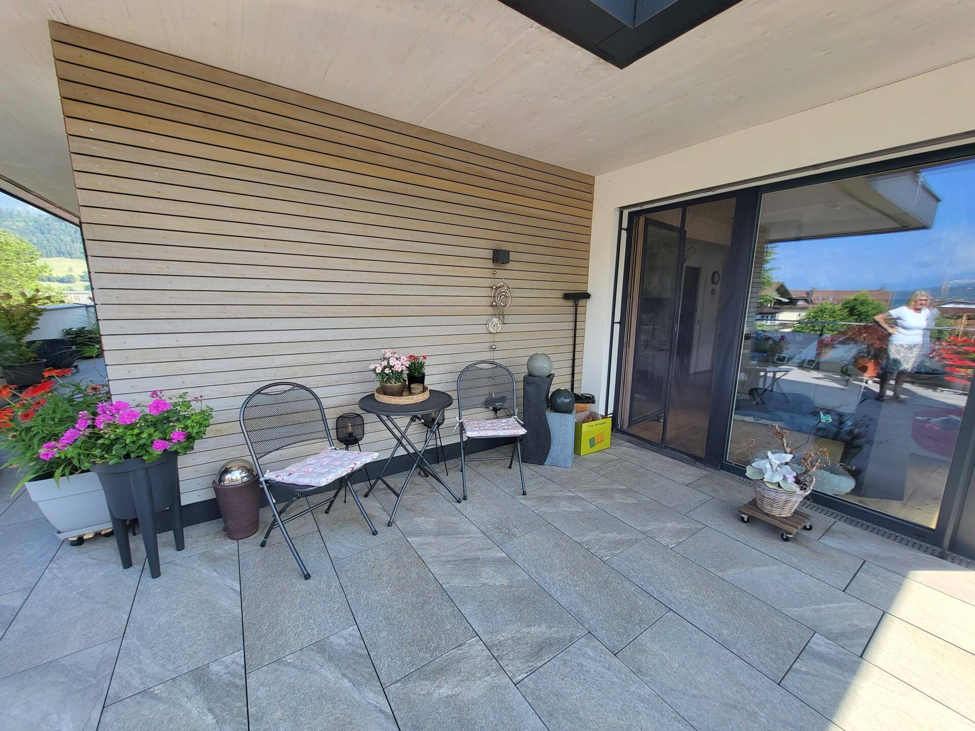 Terrasse Visualisierung