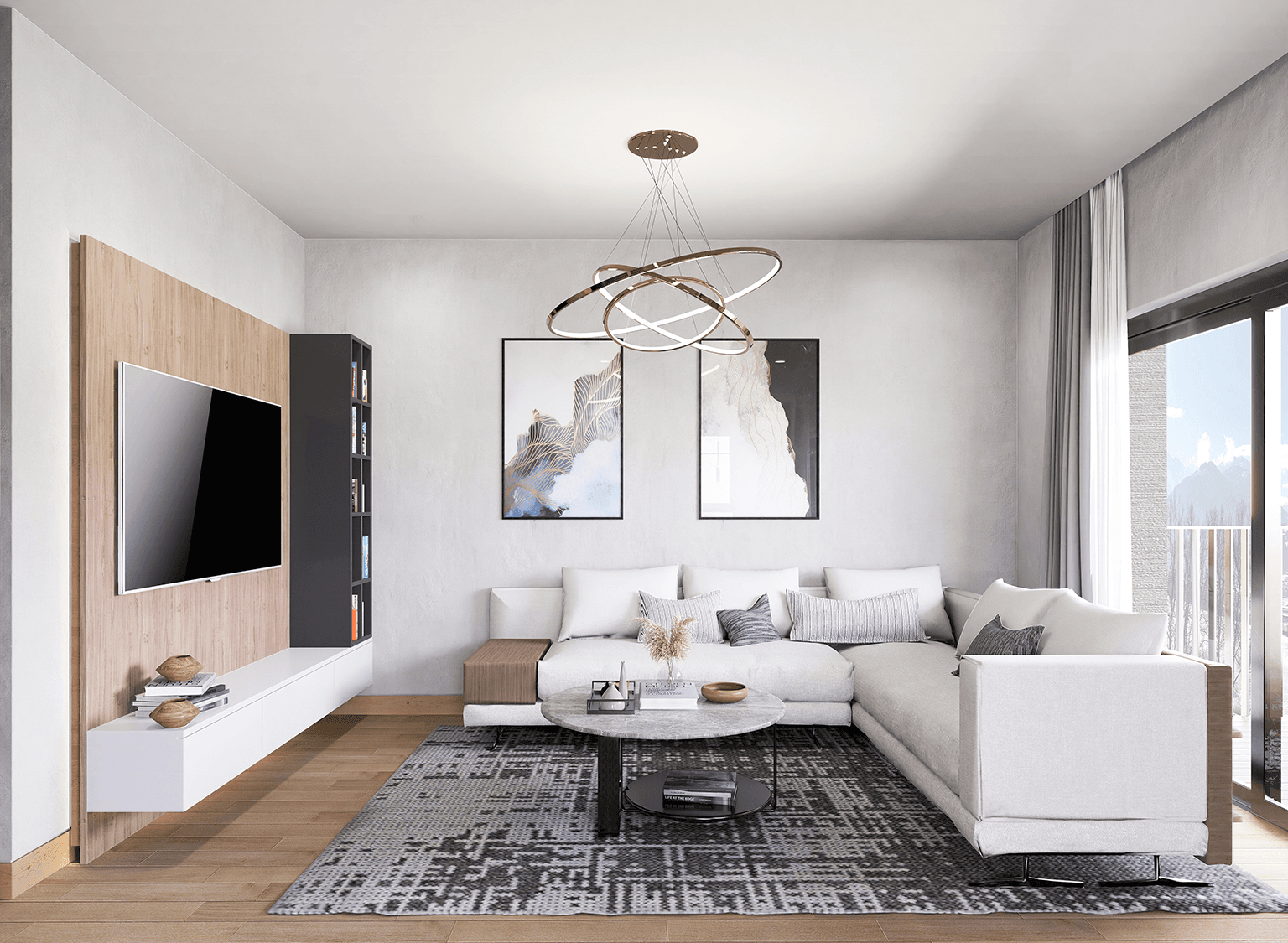 Wohnbereich_Rendering