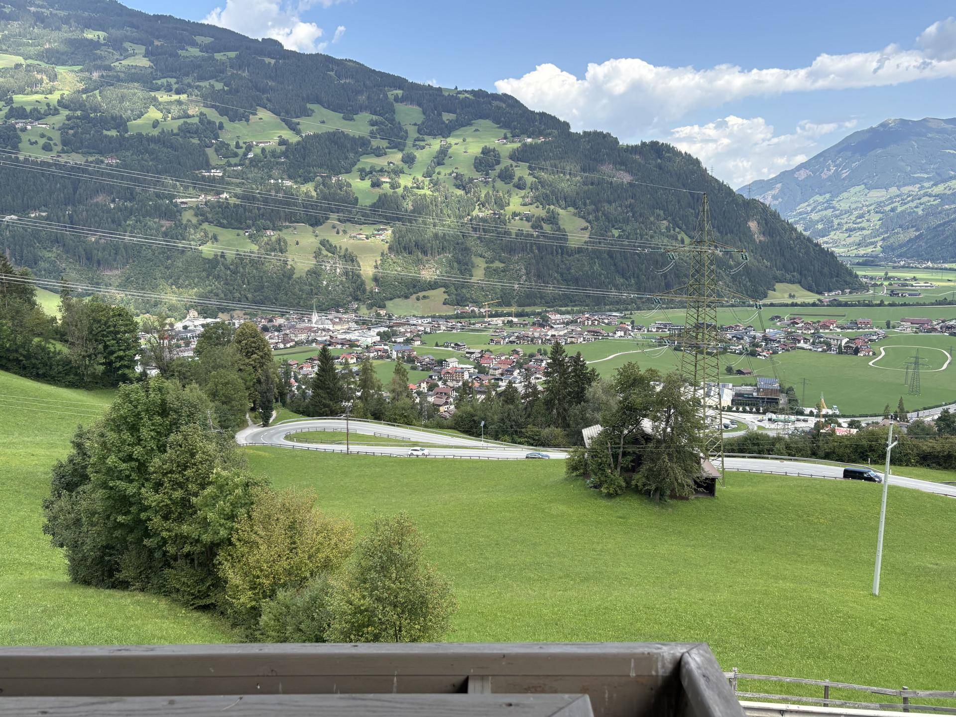 Ausblick ins Zillertal