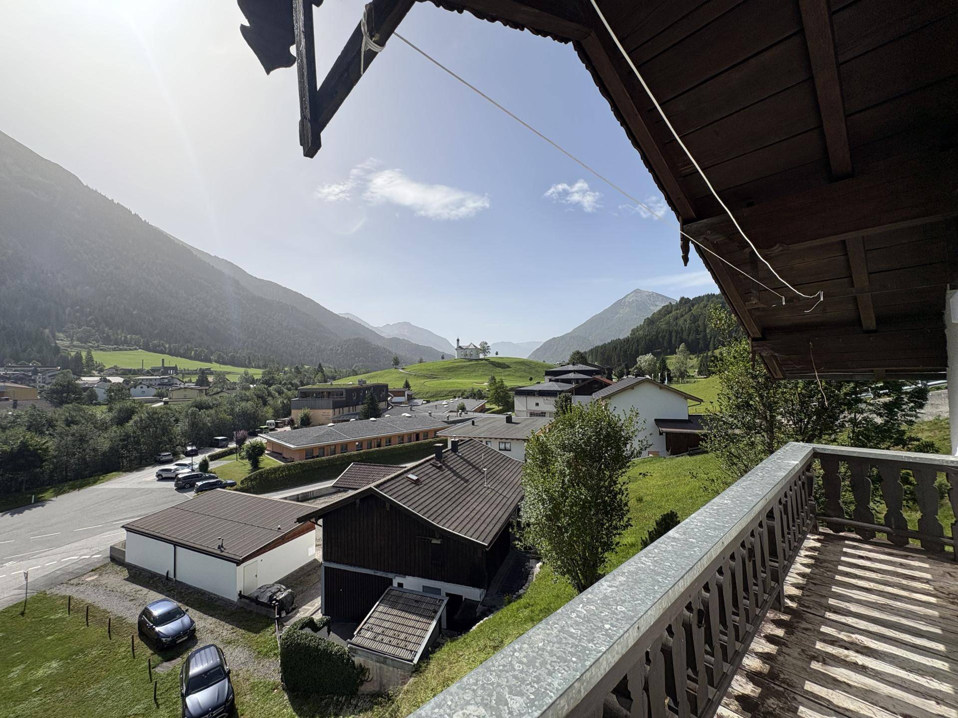 Aussicht vom Balkon