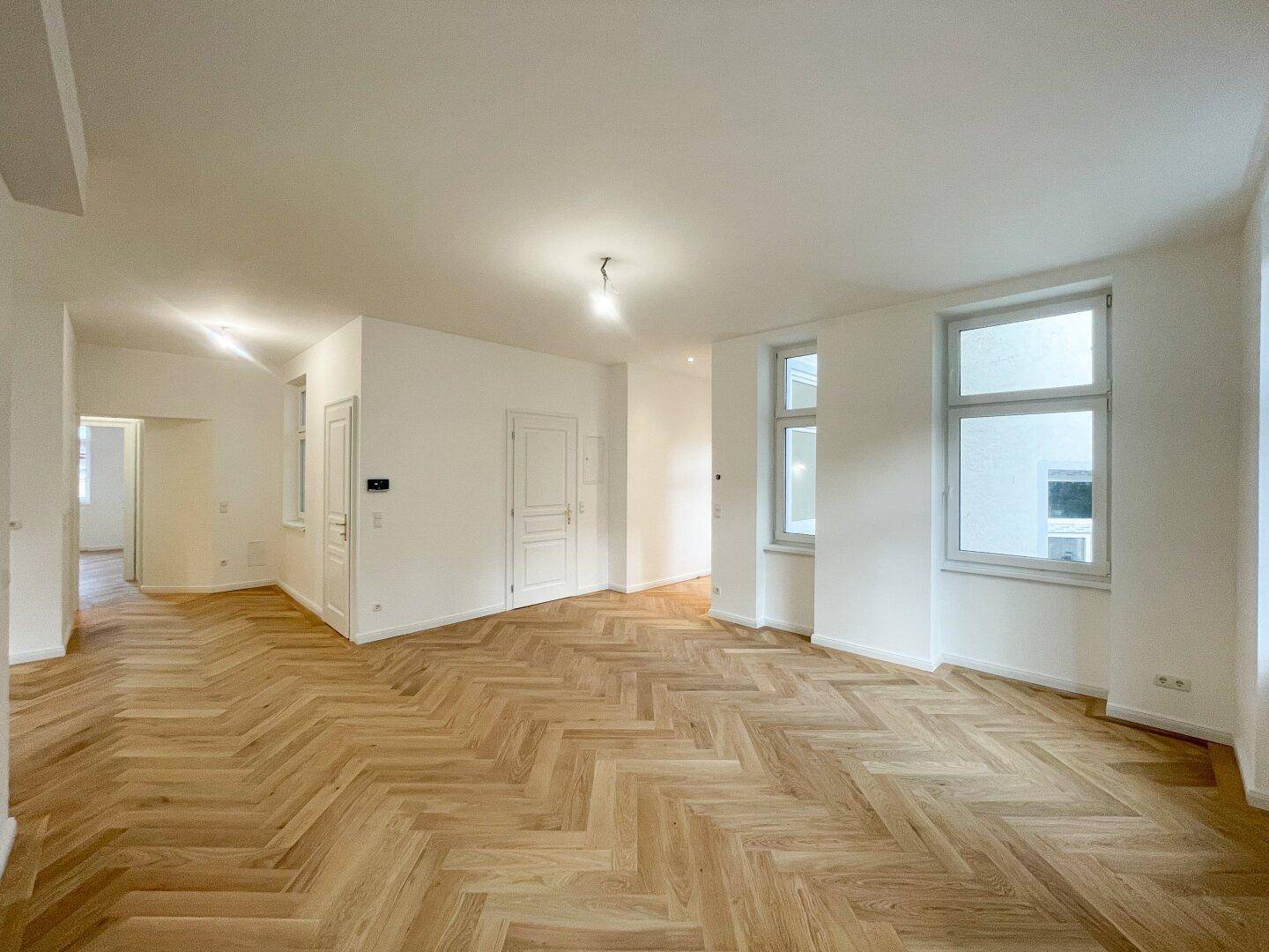 Exklusiver Erstbezug im Stilaltbau | 89 m² | 3 Zimmer | Fußbodenheizung | Ober St. Veit - mit optionalem Balkon - Ansicht 3