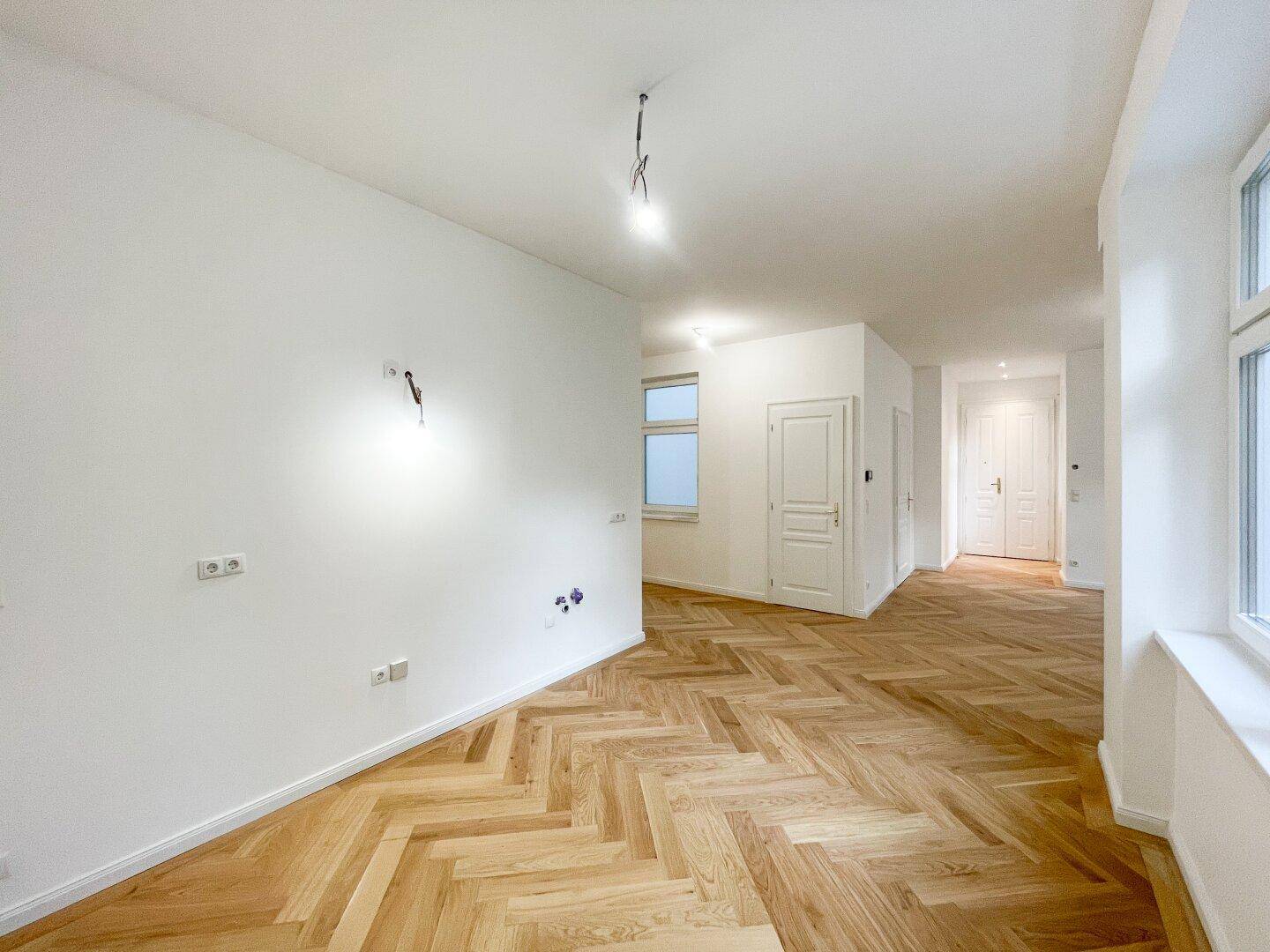 Exklusiver Erstbezug im Stilaltbau | 89 m² | 3 Zimmer | Fußbodenheizung | Ober St. Veit - mit optionalem Balkon - Ansicht 6