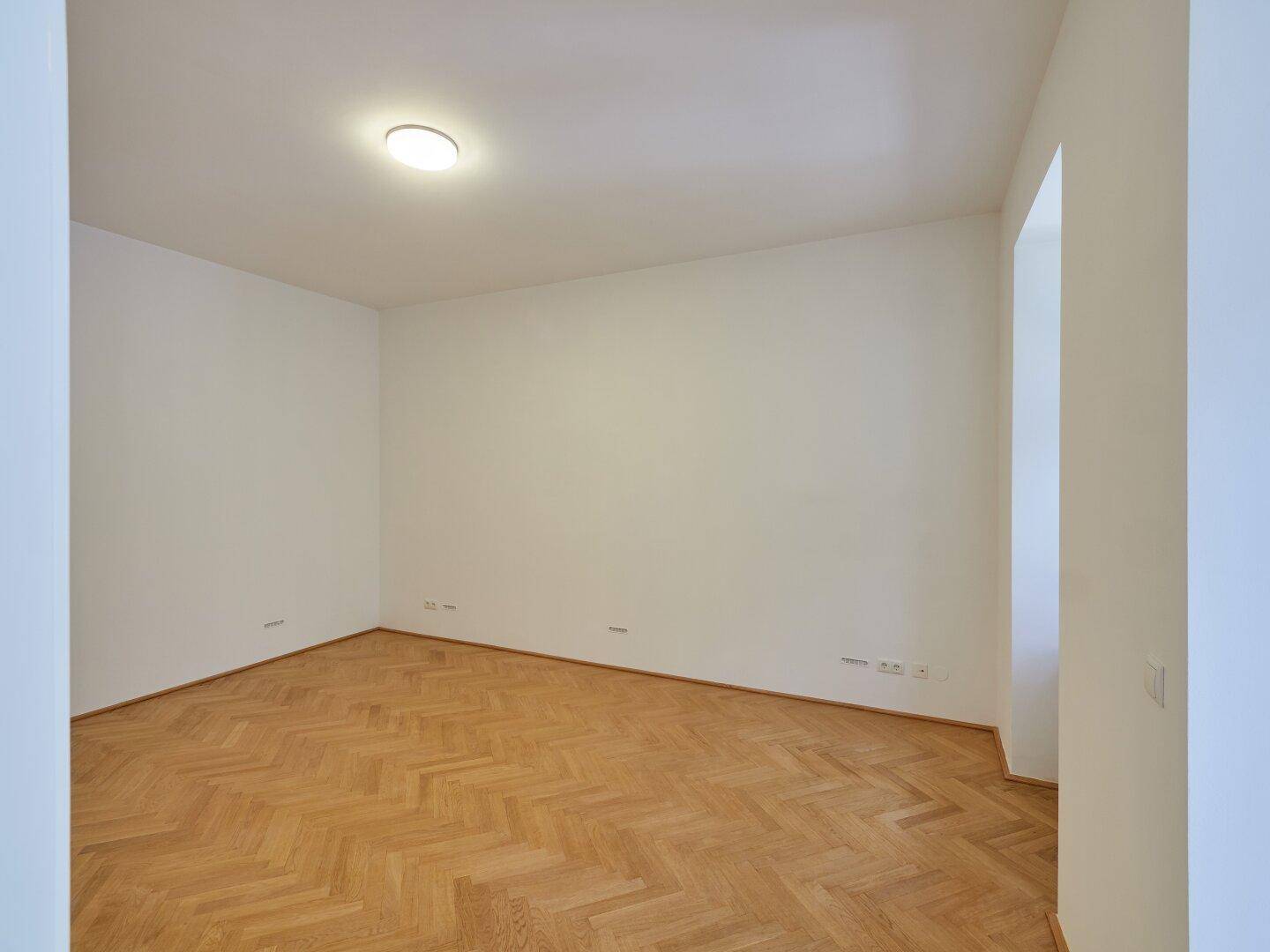 Gartenwohnung im 7. Bezirk: Ruhige 1-Zimmer Altbauwohnung mit 85 m² Garten &amp; privatem Keller mit Gewölbe - Ansicht 3