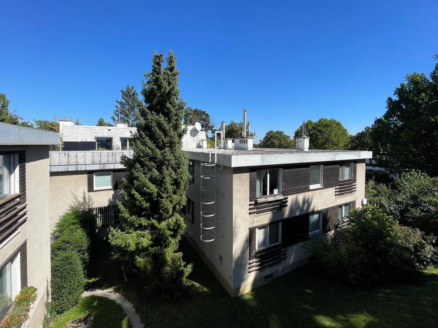 NAHE SCHÖNBRUNN: absolute Ruhelage in Hietzing – renovierte 3 Zimmer mit Grünblick - Ansicht 2