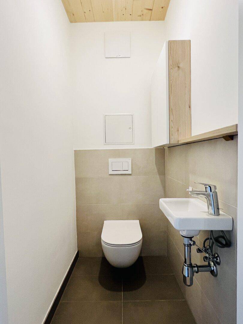 WC mit Handwaschbecken