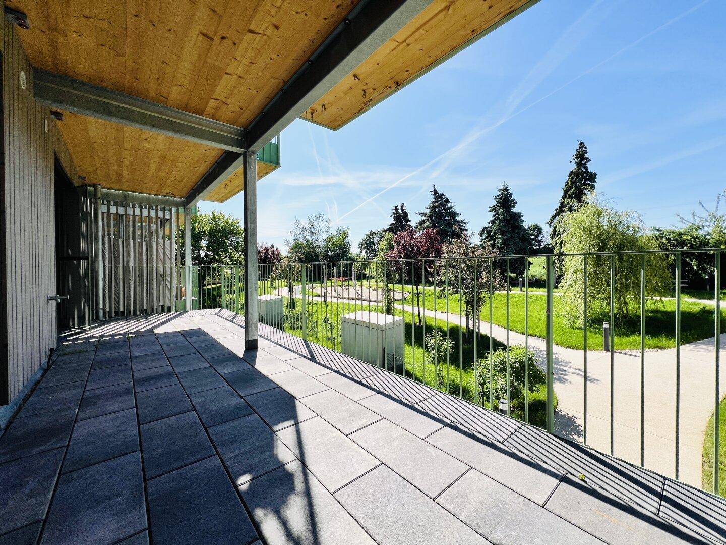 Balkon 19 m²
