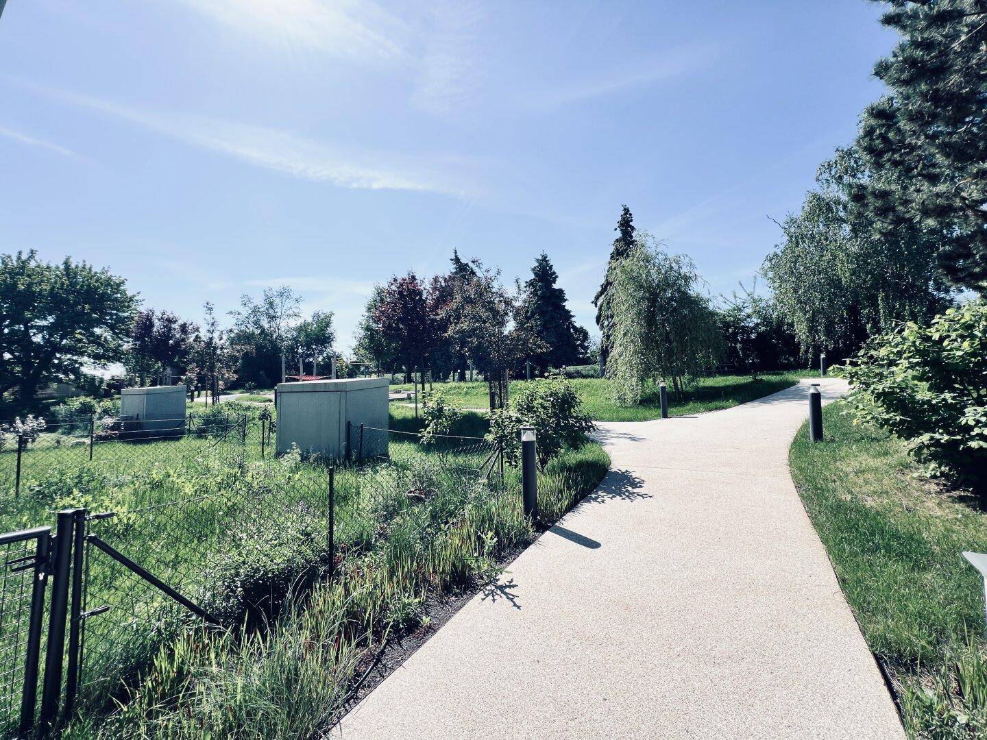 Zugang zum Garten Stiege 2