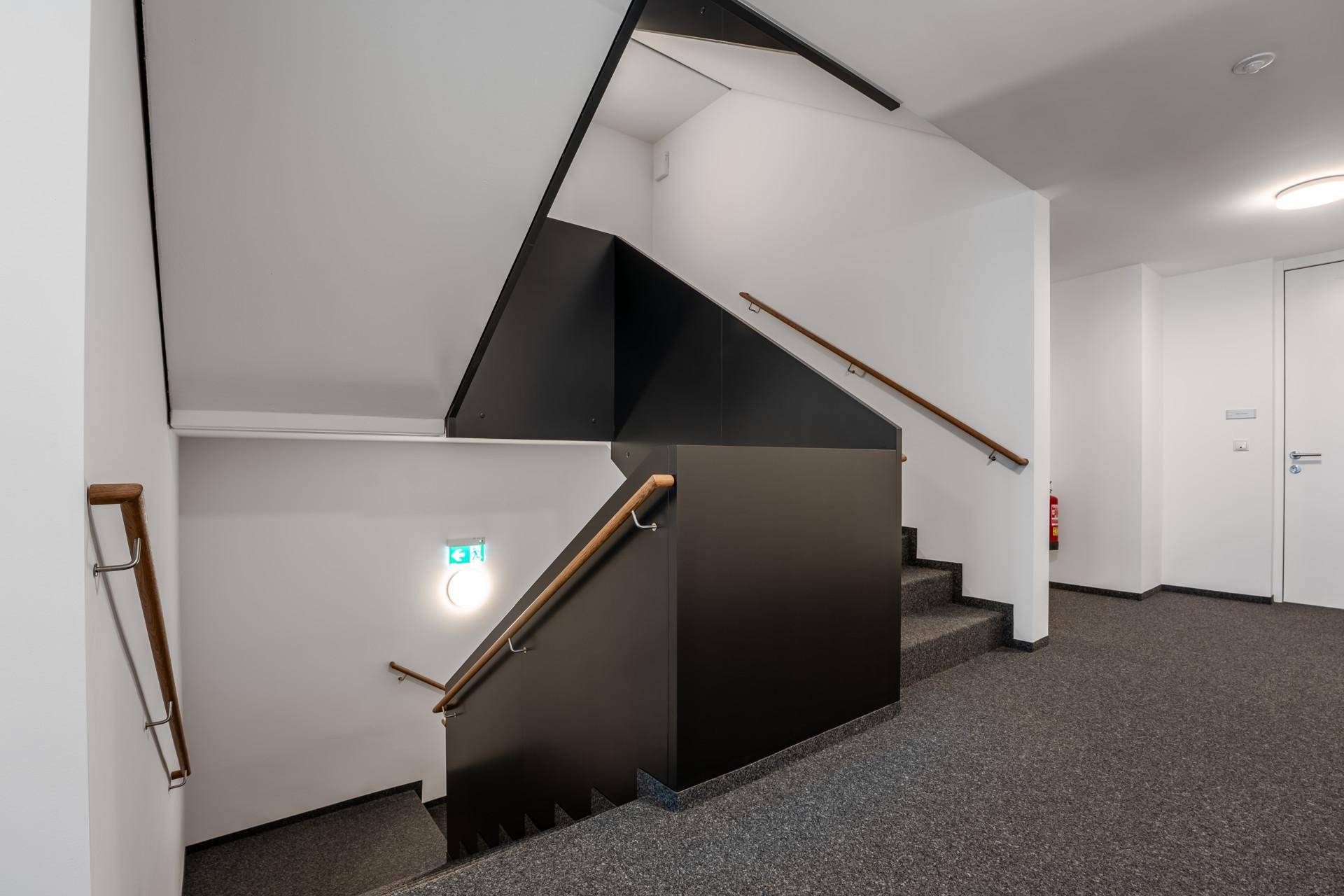 Gepflegtes Treppenhaus