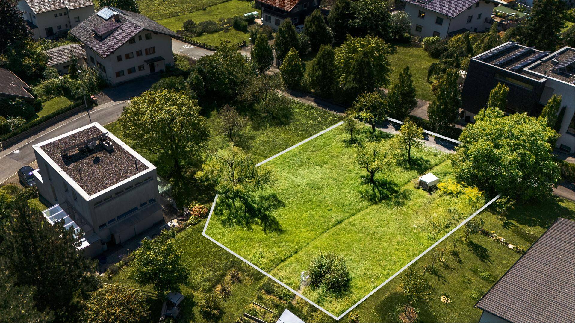 Bludenz Obdorf: Baugrundstück in exklusiver Lage - Ansicht 2