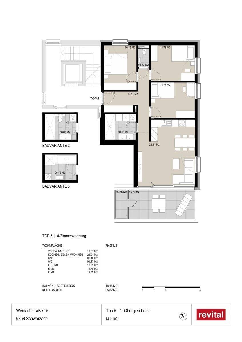 Grundriss Top W 5