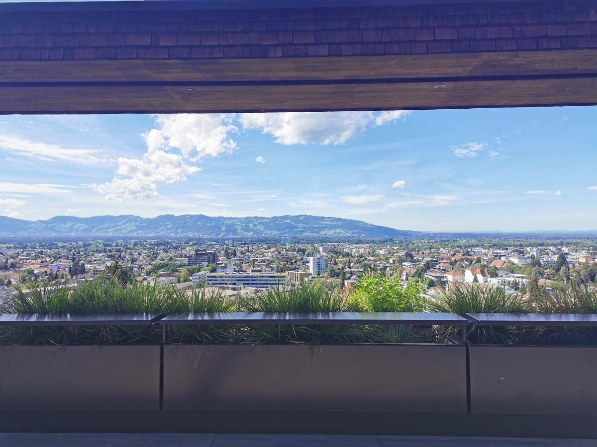 Blick auf das Rheintal