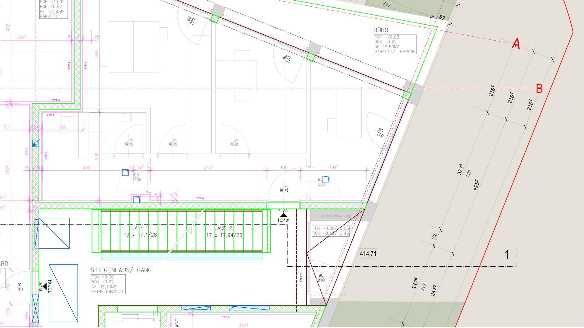 Detailplan Quer