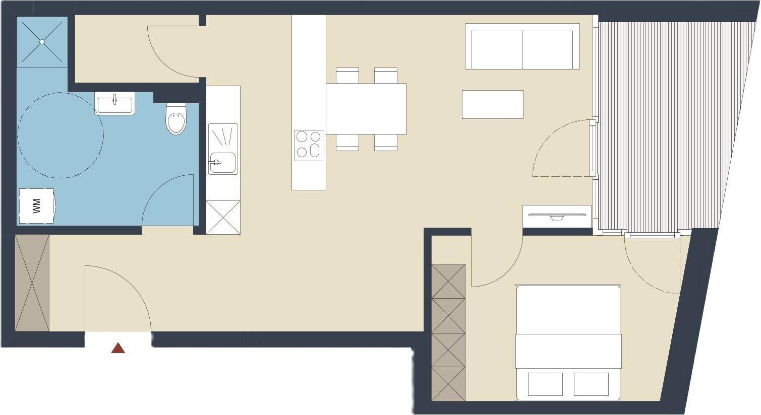 2-Zimmer-Gartenwohnung zu verkaufen (Top 04) - Ansicht 3