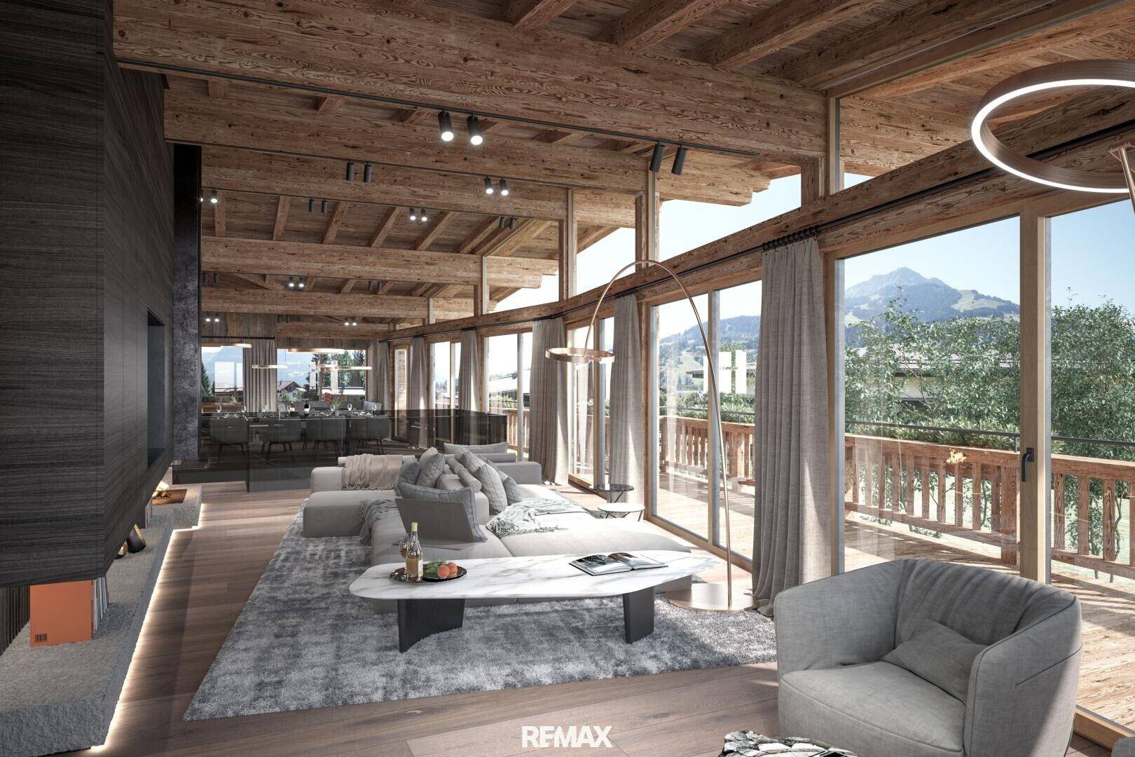 Luxus-Chalet im Ski- und Wandergebiet der Kitzbüheler Alpen - Ansicht 2