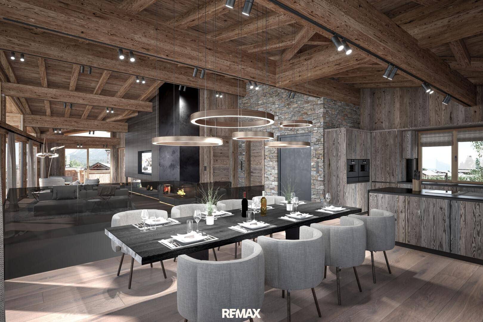 Luxus-Chalet im Ski- und Wandergebiet der Kitzbüheler Alpen - Ansicht 3
