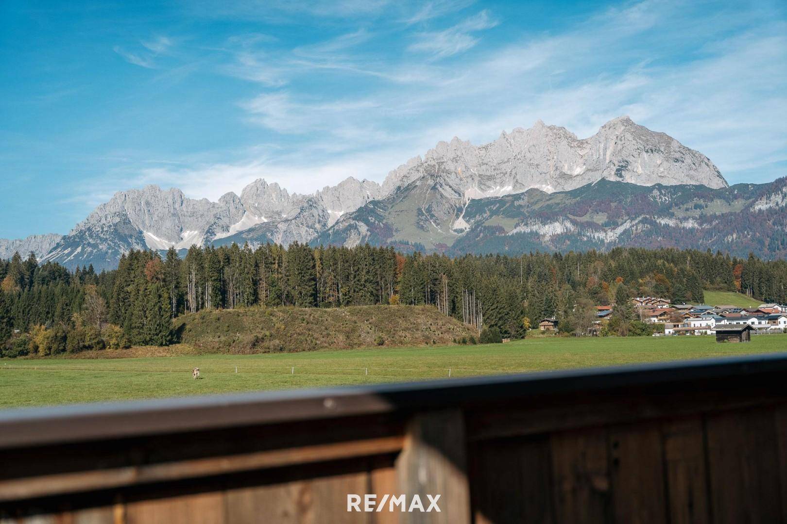 Ausblick Wilder Kaiser