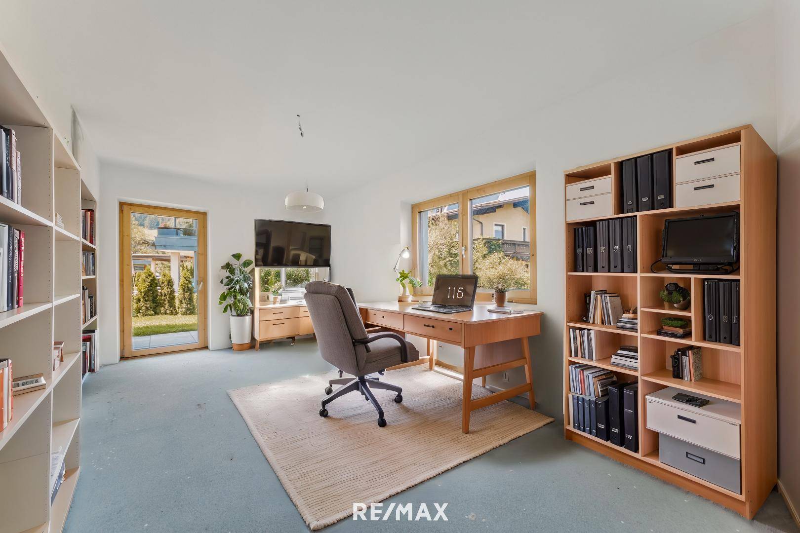 Arbeitszimmer - Virtual Staging