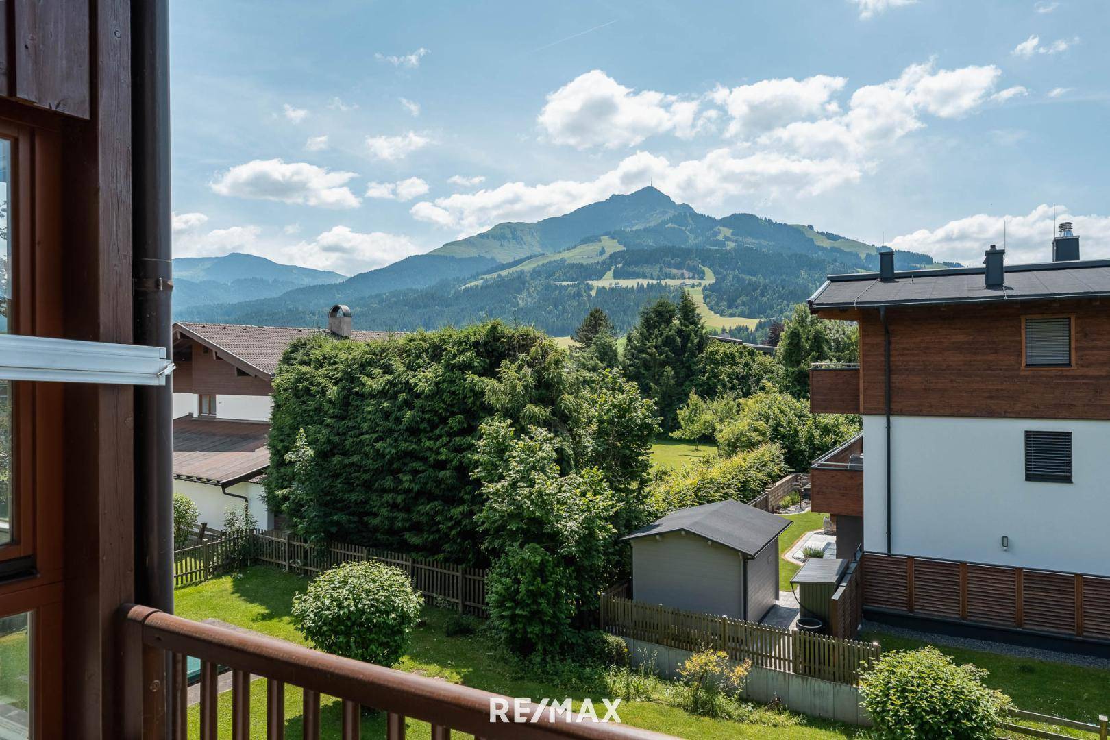 Ausblick Balkon