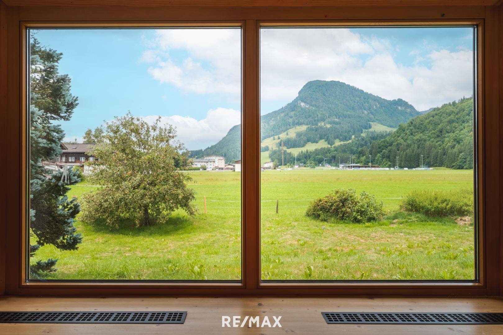 Ausblick Wohnzimmer