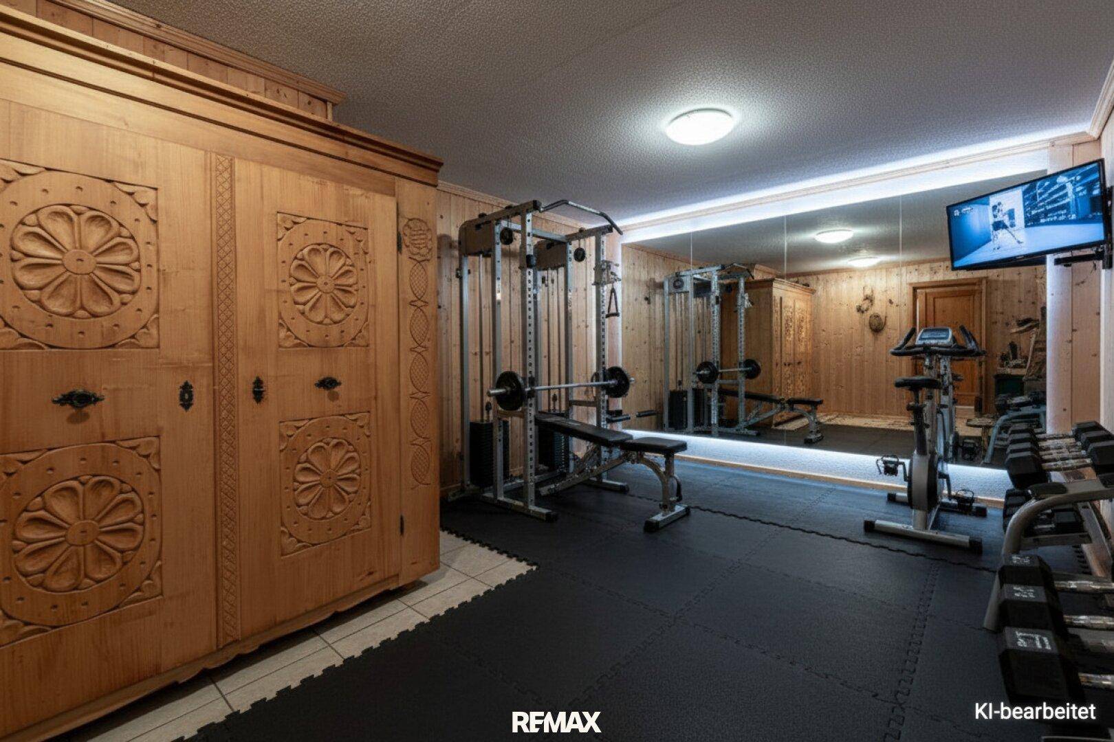 Keller als Fitnessraum
