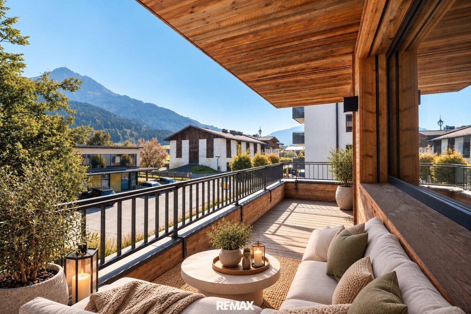 KI bearbeitet - Visualisierung Terrasse