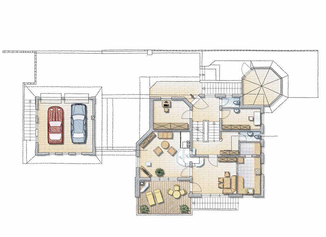 Erdgeschoss (Wohnung 1)