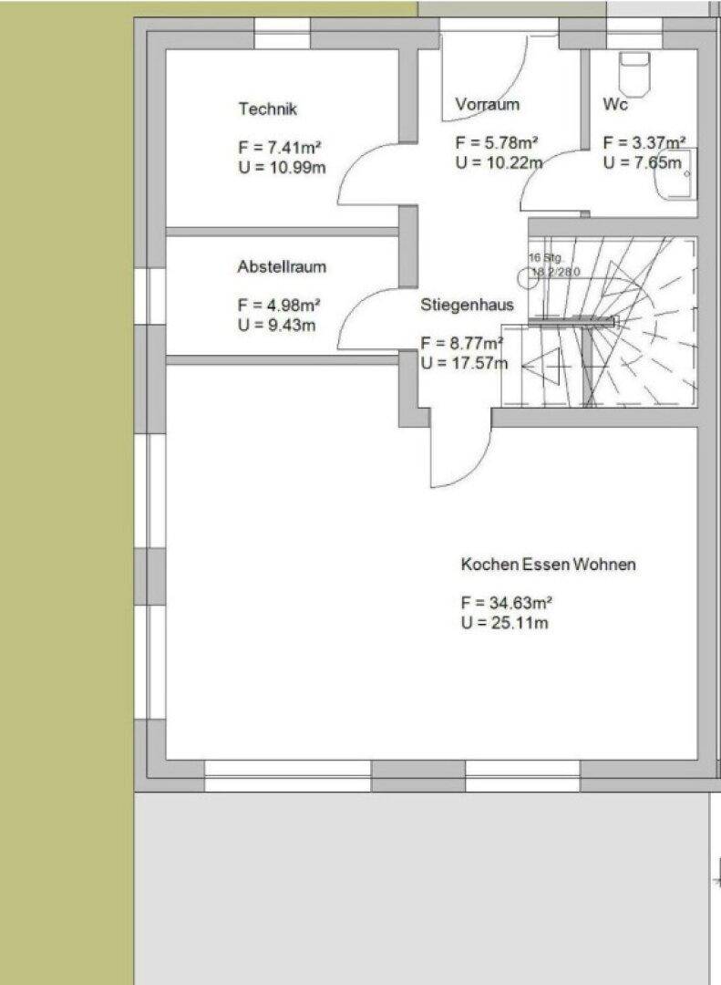 Grundriss Erdgeschoss