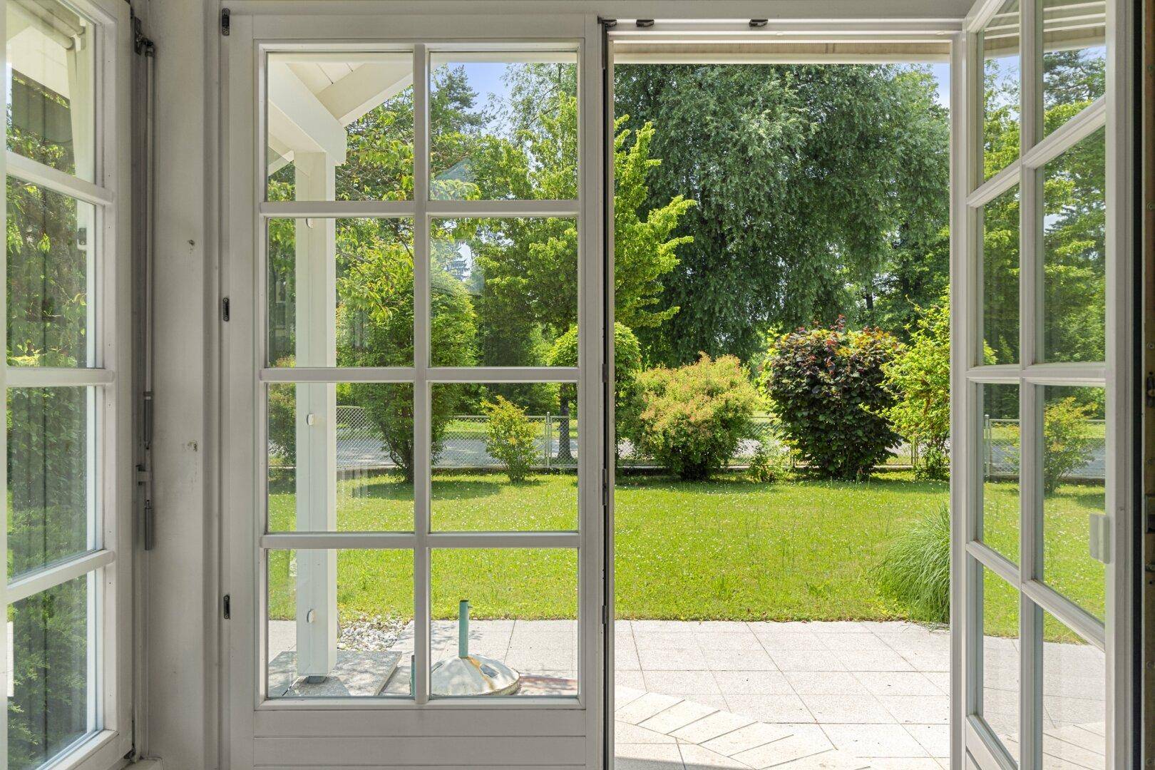 Blick in den Garten