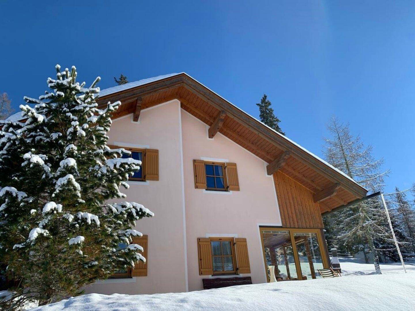 Westansicht Winter