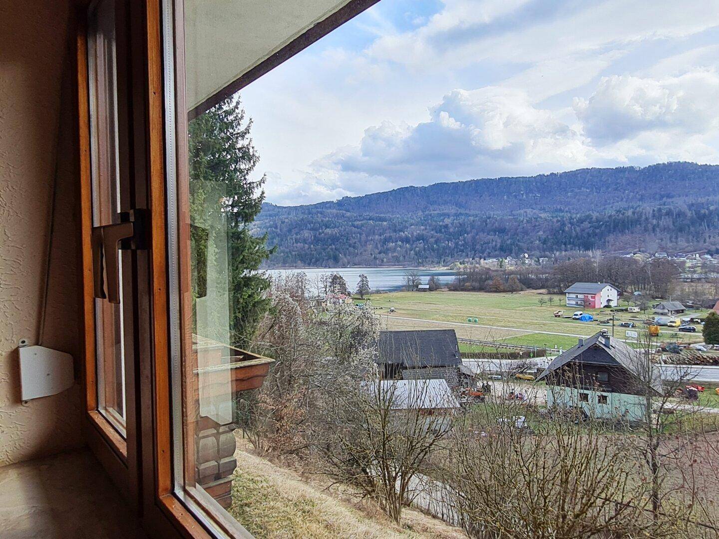 Ausblick Wohnzimmer EG