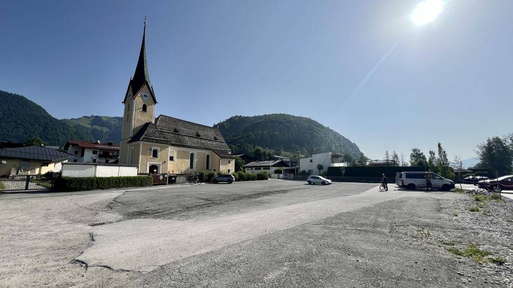 Parkplatz Richtung Nordost