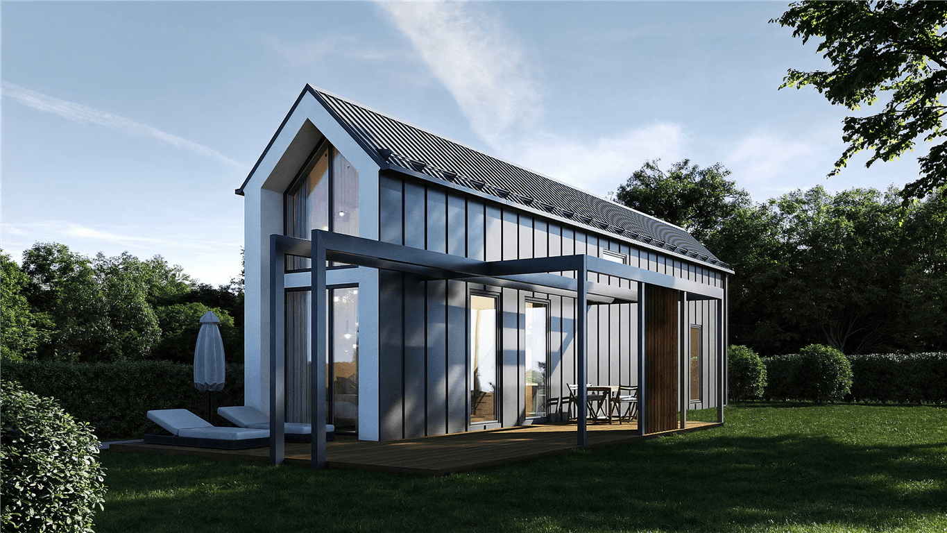 Minihaus Außenansicht