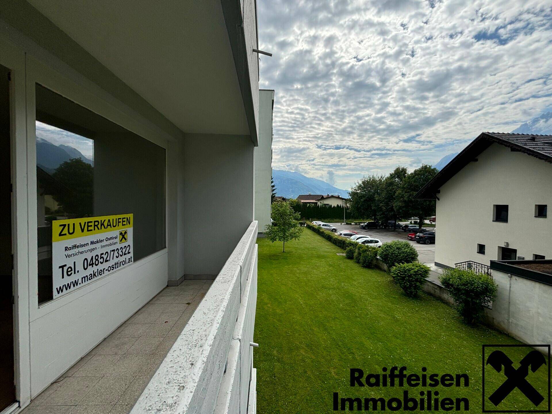 Balkon Blick Richtung Osten