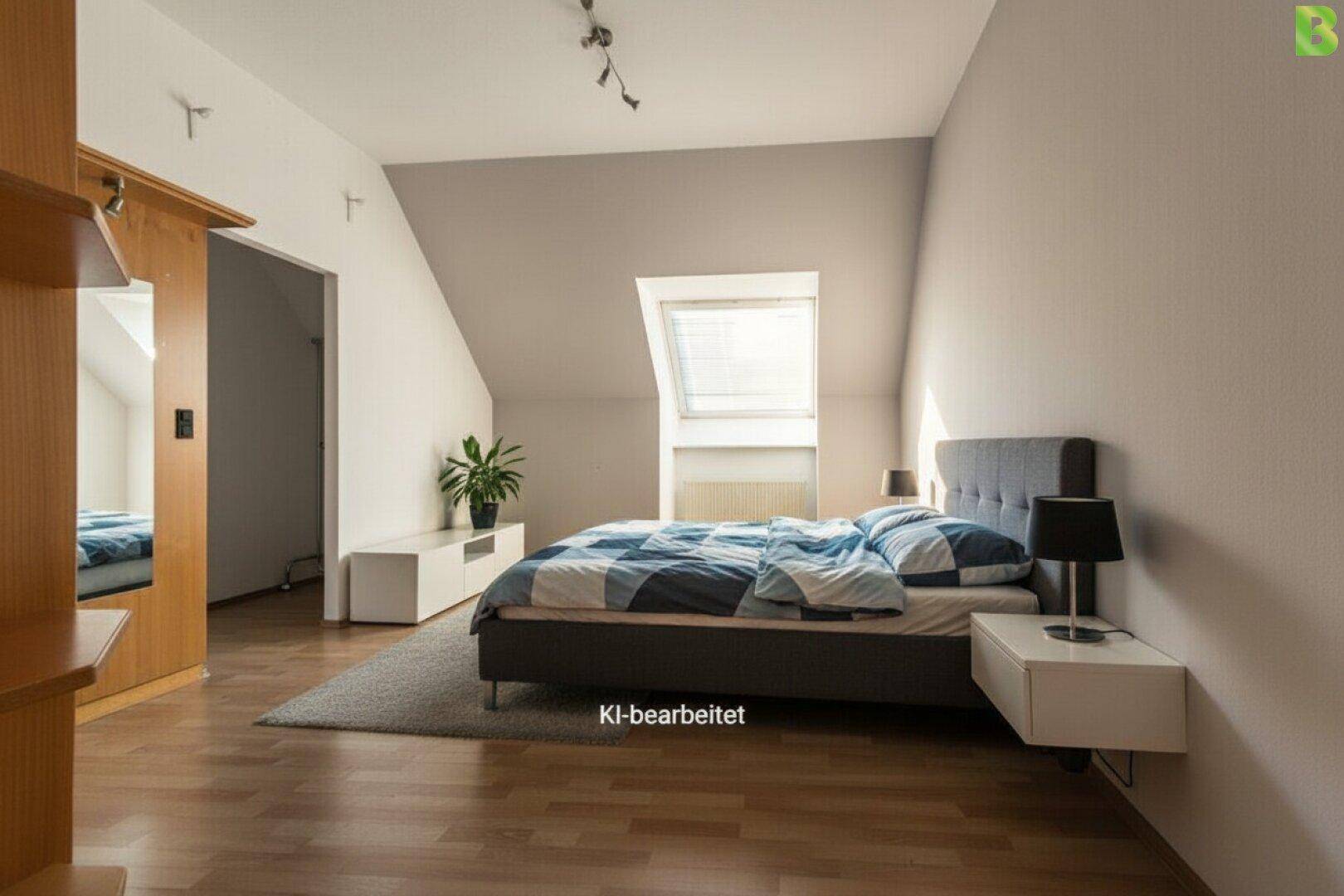 1220 : Dachgeschoß-Wohnung mit Balkon beim Kagraner Platz – další
