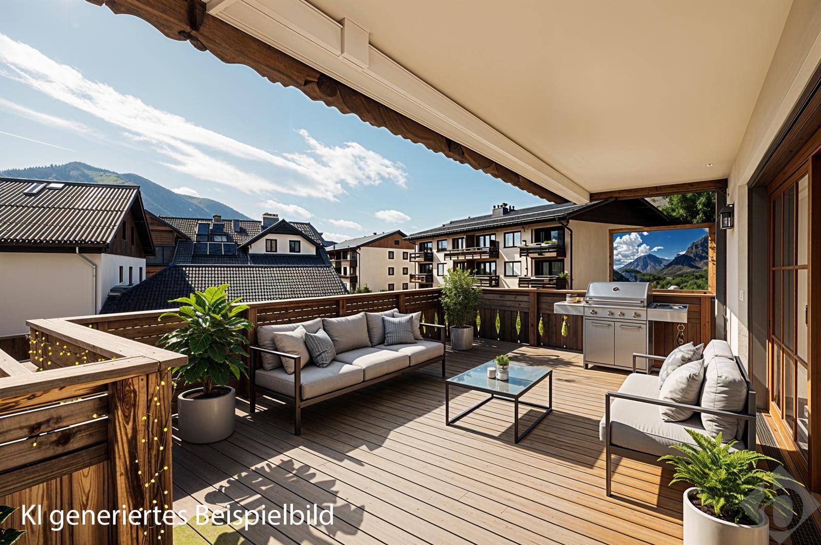 Terrasse Einrichtungsbeispiel