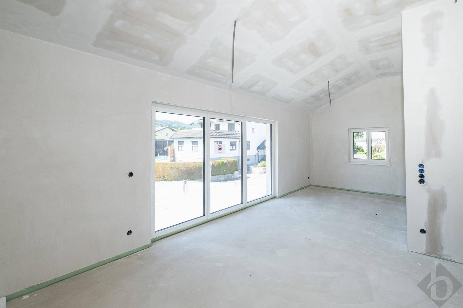 Wohnküche mit Terrassenzugang