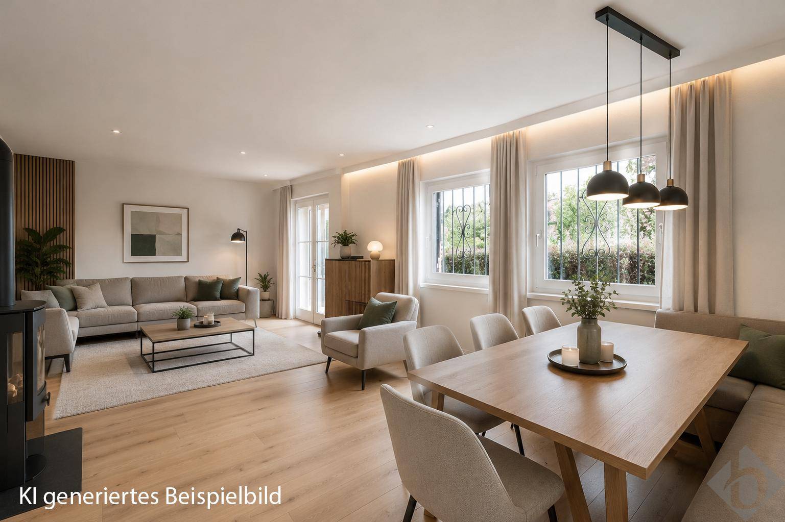 Wohnzimmer Sanierungsbeispiel