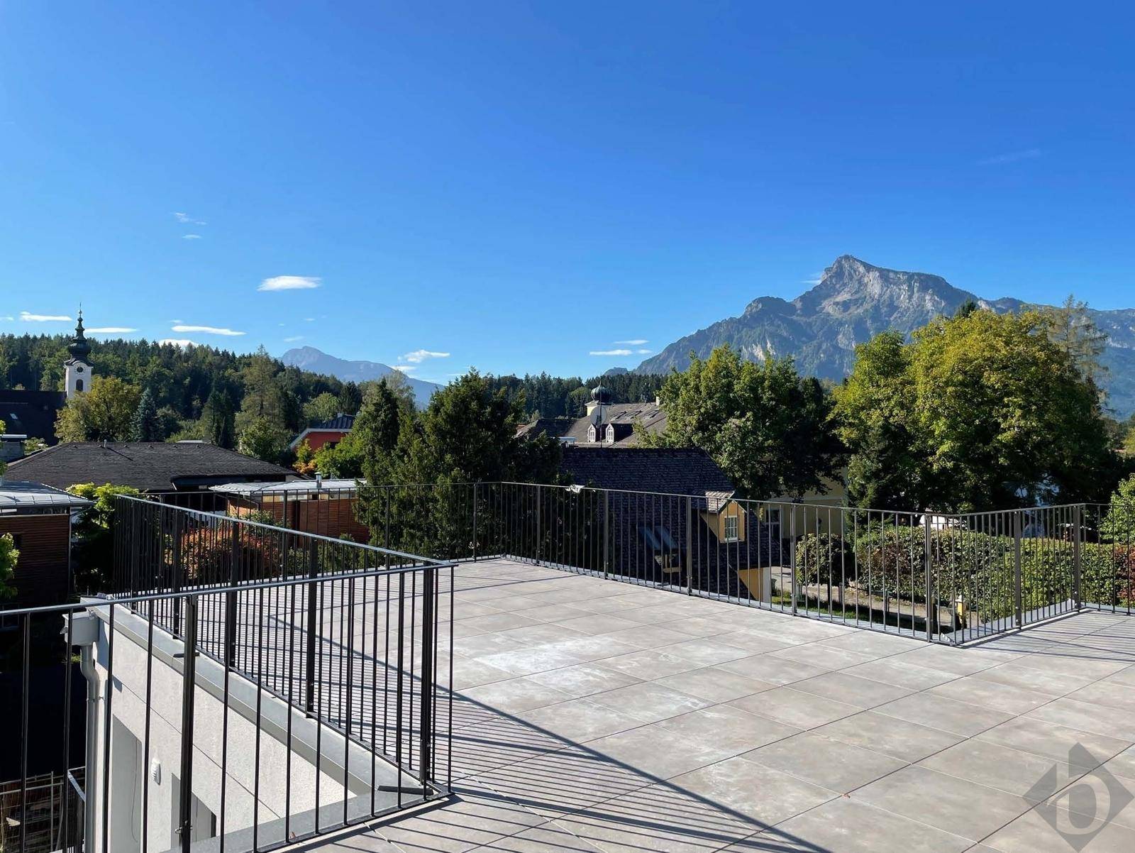 Südterrasse mit Untersbergblick