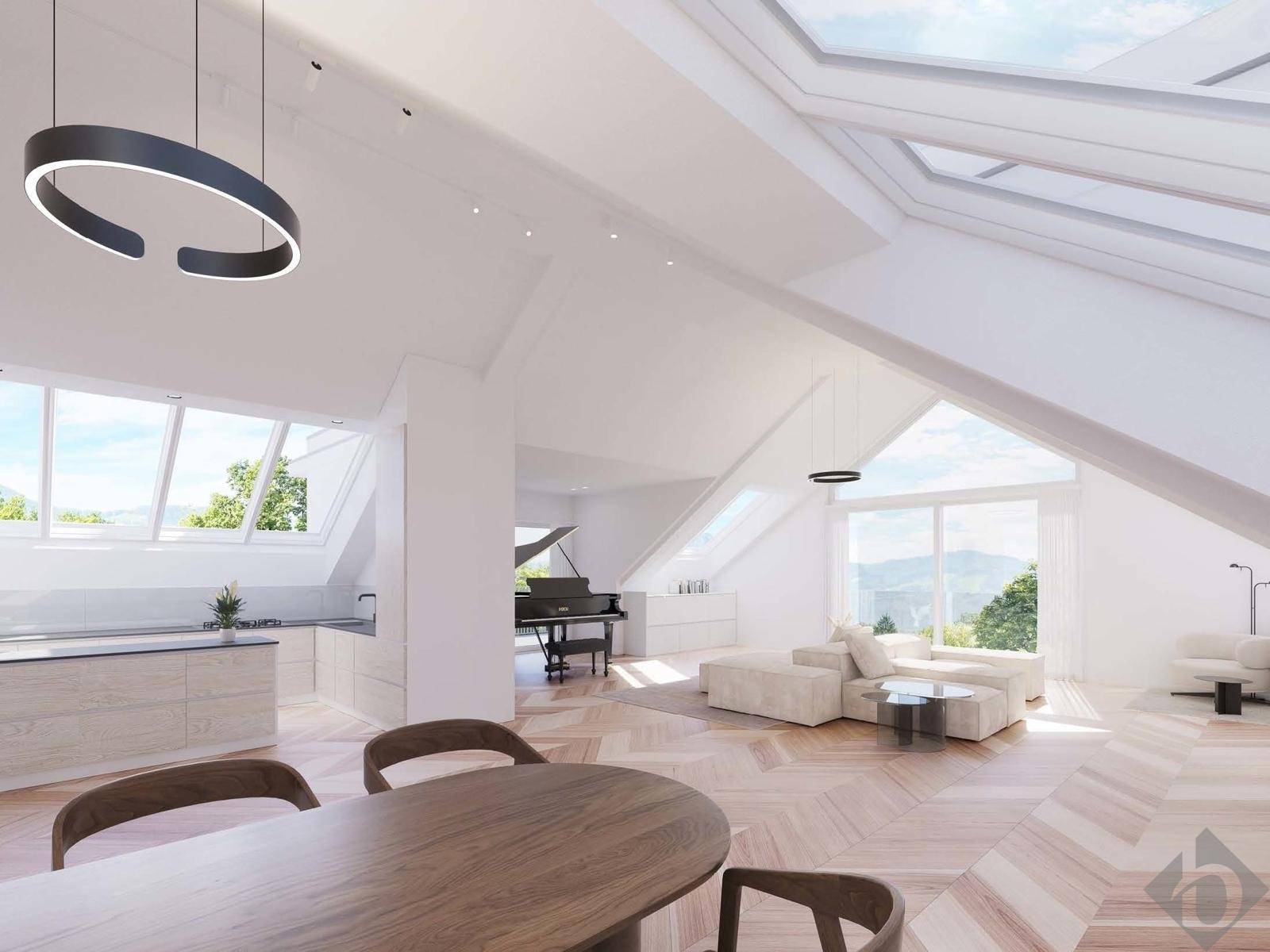 Helles Wohnzimmer